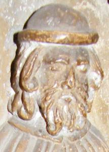 Warwick - St Mary Thomas Beauchamp 1369 and wife Katherine mortimer 1369 weeper 15 male civilian